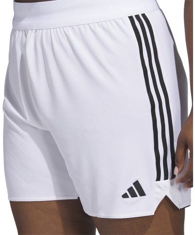 Plus Size Tiro 23 Performance 3-Stripes Shorts White $19.60 Shorts