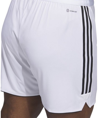 Plus Size Tiro 23 Performance 3-Stripes Shorts White $19.60 Shorts