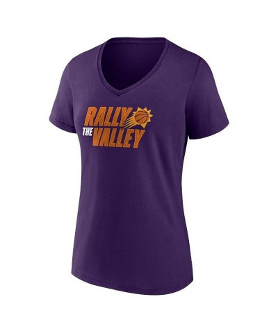 Women's Branded Purple Phoenix Suns Hometown Collection T-shirt Purple $17.20 Tops