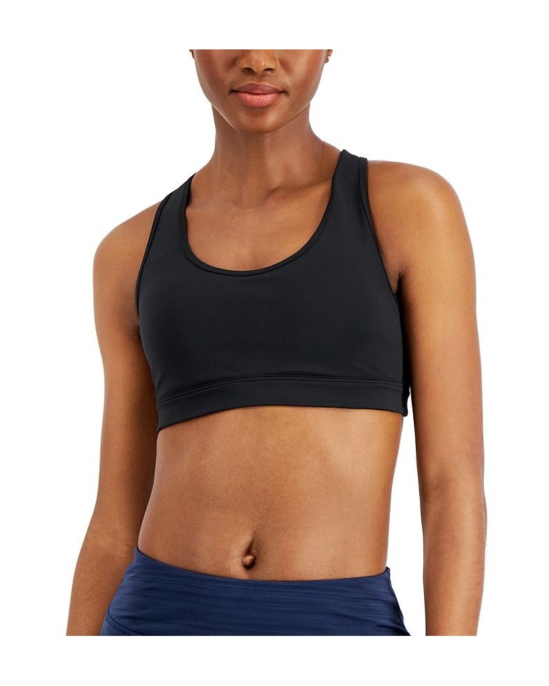 Performance Medium Impact Sports Bra Black $14.85 Bras