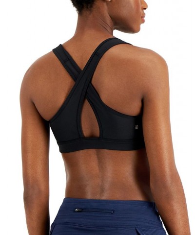 Performance Medium Impact Sports Bra Black $14.85 Bras