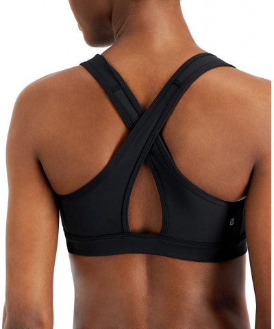 Performance Medium Impact Sports Bra Black $14.85 Bras