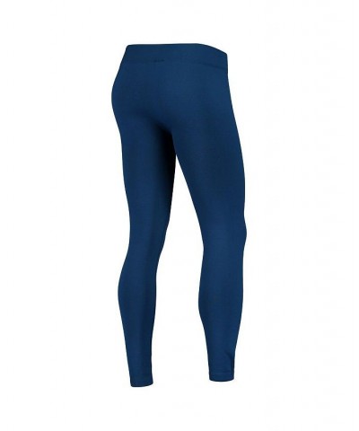 Women's Navy Auburn Tigers Fleece Lined 2.0 Leggings Blue $19.75 Pants