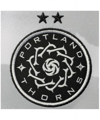 Women's White Portland Thorns FC 2020 Replica Stadium Away Jersey White $46.00 Jersey