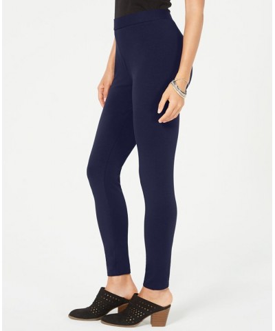 Women's Pull-On Leggings Blue $10.99 Pants