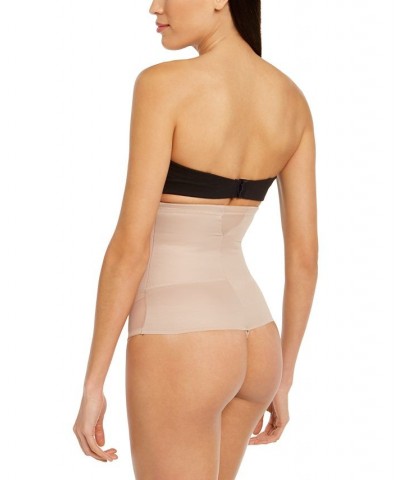 Women's Extra Firm Tummy-Control High-Waist Sheer Thong 2778 Tan/Beige $29.70 Shapewear