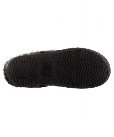 Isotoner Women's Trellis Sweater Knit Slipper Online Only Black $11.00 Shoes