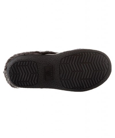 Isotoner Women's Trellis Sweater Knit Slipper Online Only Black $11.00 Shoes