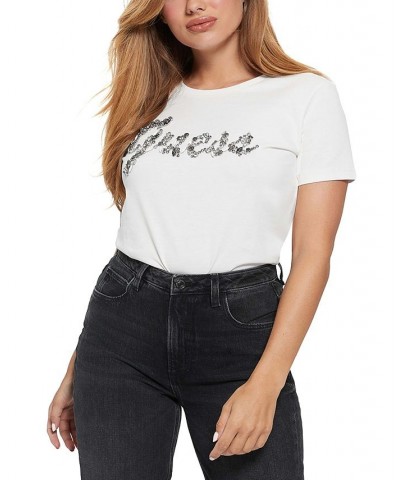 Women's Eco Bonita Logo Short Sleeve T-Shirt White $31.27 Tops