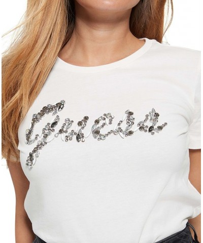 Women's Eco Bonita Logo Short Sleeve T-Shirt White $31.27 Tops