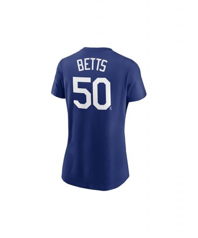 Women's Los Angeles Dodgers Name and Number Player T-Shirt - Mookie Betts RoyalBlue $20.00 Tops