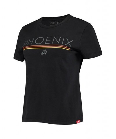 Women's Black Phoenix Suns Arcadia T-shirt Black $25.44 Tops