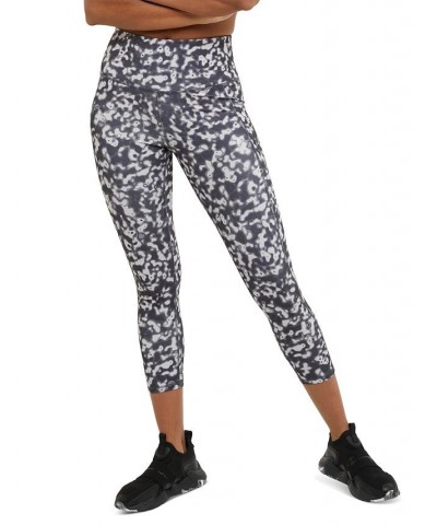 Women's Absolute Eco Printed High Rise 7/8-Length Leggings Spotty Animal Camo Neutral $22.04 Pants