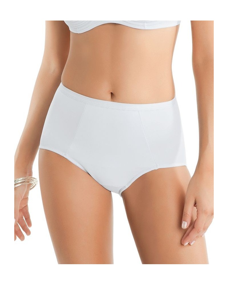 Comfy Control Hi-Waist Brief Panty White $16.80 Panty