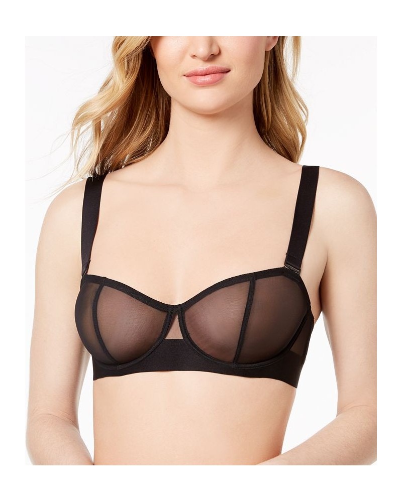 Sheers Strapless Mesh Bra DK4939 Gold $16.13 Bras