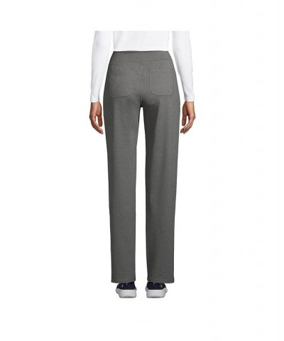 Women's Petite Active 5 Pocket Pants Gray $41.34 Pants