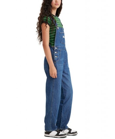 Women's Vintage-Style Cotton Denim Overalls No Hippies $37.80 Jeans