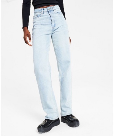 Juniors' Baggy Straight-Leg Jeans Croston Wash $14.10 Jeans