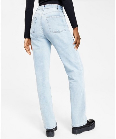 Juniors' Baggy Straight-Leg Jeans Croston Wash $14.10 Jeans