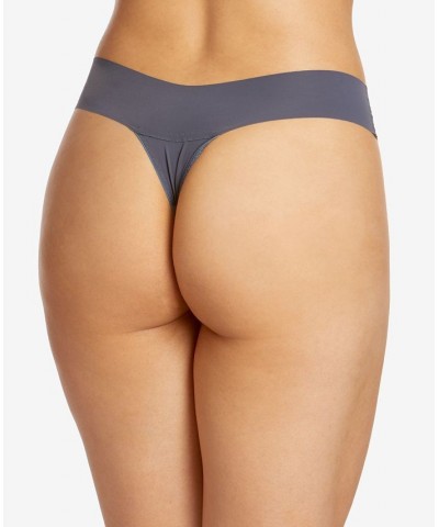 Women's Breathe Thong Underwear Gray $12.85 Panty