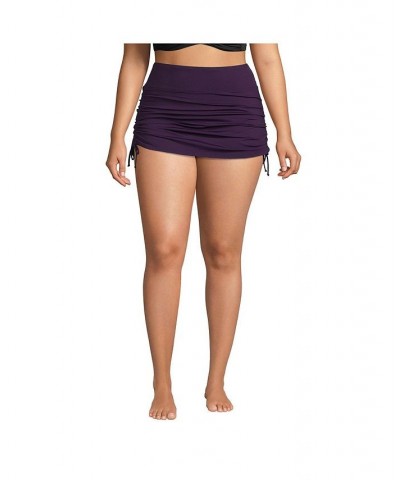 Women's Plus Size Tummy Control Adjustable Swim Skirt Swim Bottoms Hot pink $39.75 Swimsuits