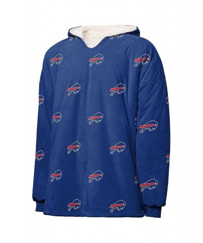 Women's Buffalo Bills Repeat Print Reversible Hoodeez Royal $36.08 Sweatshirts