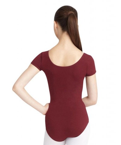 Short Sleeve Leotard Royal $20.36 Tops