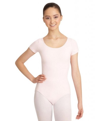 Short Sleeve Leotard Royal $20.36 Tops