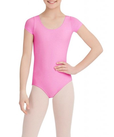 Short Sleeve Leotard Royal $20.36 Tops