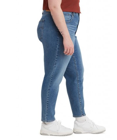 Trendy Plus Size Women's High-Waisted Mom Jeans Thats Her $34.40 Jeans