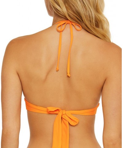 Women's Fiesta Triangle Bikini Top Orangeburst $47.94 Swimsuits