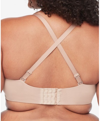 Warners Easy Does It Easy Size Lightly Lined Wireless Strapless Bra RY0161A Brown $33.60 Bras