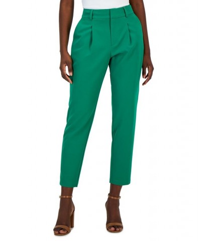 Women's Tapered-Leg Pants Green $21.93 Pants