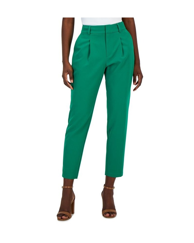 Women's Tapered-Leg Pants Green $21.93 Pants