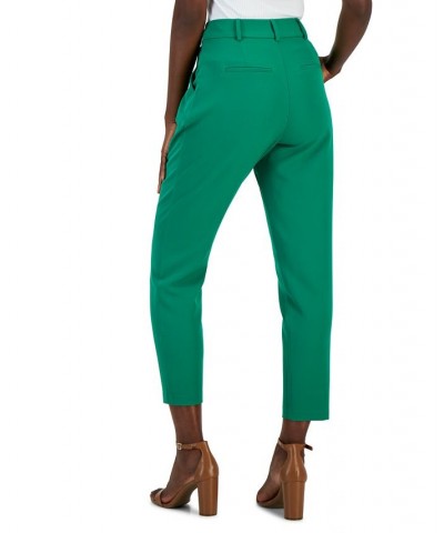 Women's Tapered-Leg Pants Green $21.93 Pants