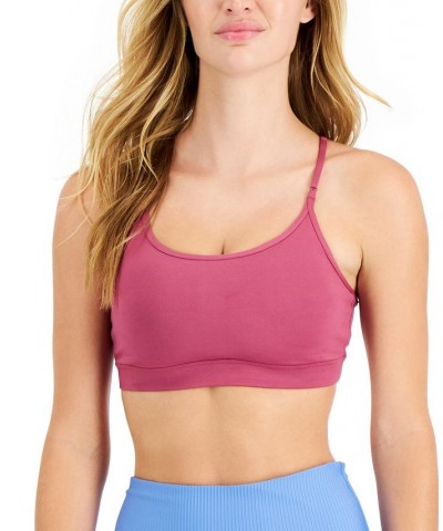 Women's Butter French Cardigan Sports Bra & 7/8 Leggings Violet Quartz $14.88 Hosiery