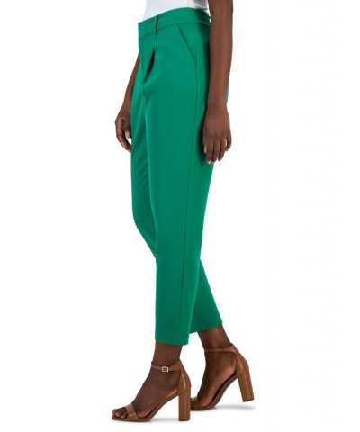 Women's Tapered-Leg Pants Green $21.93 Pants