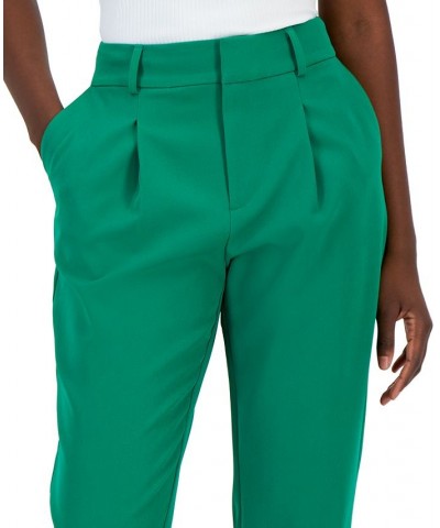 Women's Tapered-Leg Pants Green $21.93 Pants