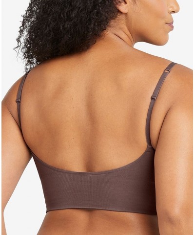 Women's Pure Comfort Feel Good Seamless Brami DM2302 Sparrow Brown $15.11 Bras