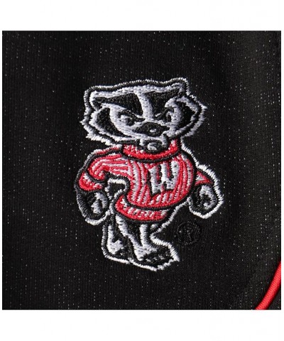 Women's Black Wisconsin Badgers Lil Sebastian Tri-Blend Shorts Black $18.48 Shorts