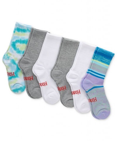 Women's 6-Pk. Originals Ultimate Crew Socks Gray $17.39 Socks