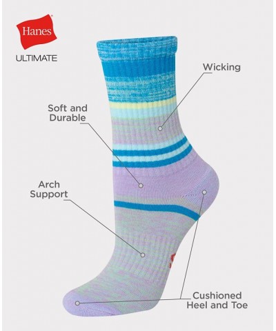 Women's 6-Pk. Originals Ultimate Crew Socks Gray $17.39 Socks