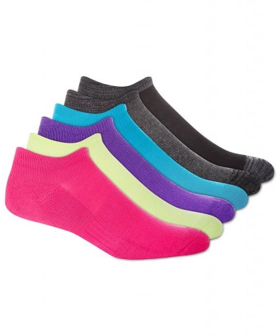 Women's 6-Pk. Multi-Color No-Show Socks Rhapsody $15.00 Socks