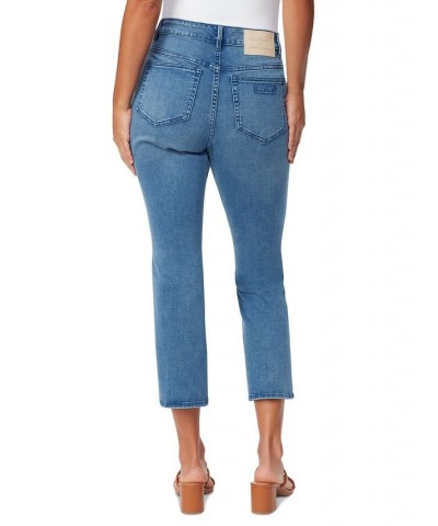 Women's Gloria Vanderbilt x Christian Siriano Chrissie Cropped Flare-Leg Jeans Gray $23.98 Jeans