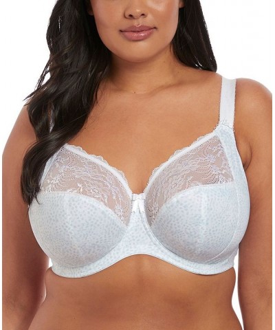 Full Figure Morgan Banded Underwire Stretch Lace Bra EL4110 Online Only White $31.60 Bras