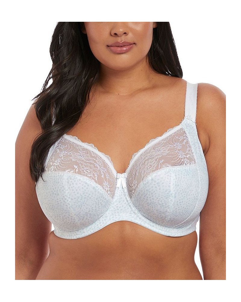 Full Figure Morgan Banded Underwire Stretch Lace Bra EL4110 Online Only White $31.60 Bras