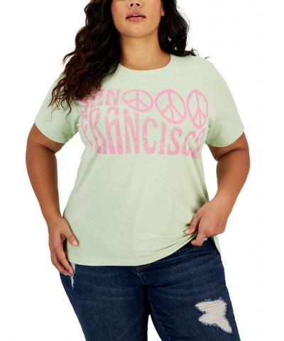 Trendy Plus Size Short-Sleeve San Francisco T-Shirt Seacrest $11.04 Tops