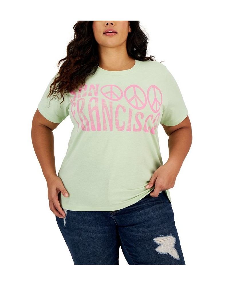 Trendy Plus Size Short-Sleeve San Francisco T-Shirt Seacrest $11.04 Tops