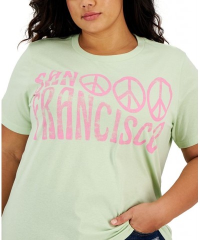 Trendy Plus Size Short-Sleeve San Francisco T-Shirt Seacrest $11.04 Tops