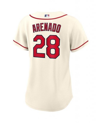 Women's Nolan Arenado Cream St. Louis Cardinals Alternate Replica Player Jersey Cream $71.05 Jersey